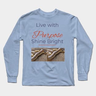 Positivity T-Shirt Live with Purpose Long Sleeve T-Shirt